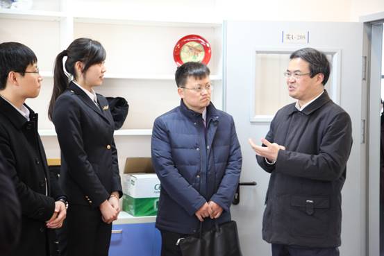 张军书记莅临
